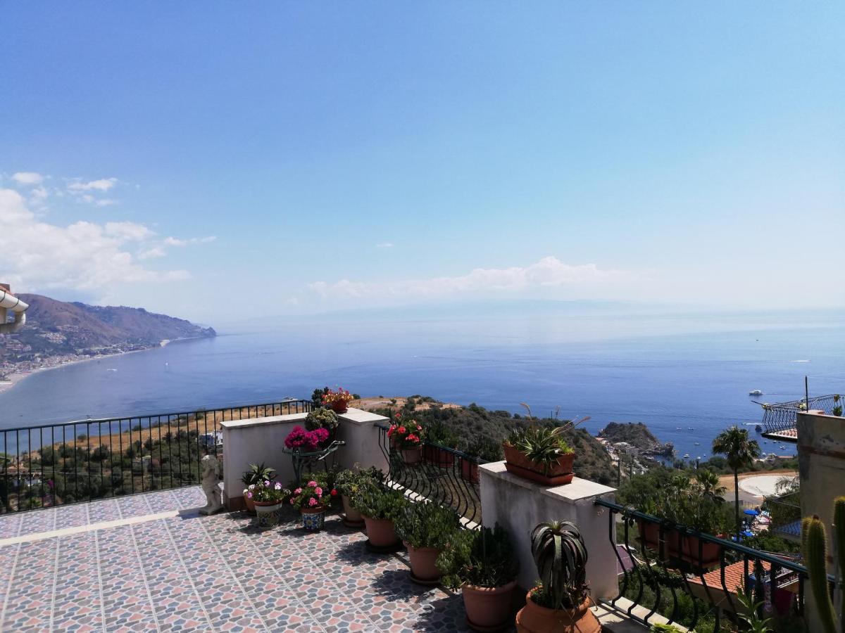 Il Normanno, Appartamento Con Panorama Mozzafiato Taormina Dış mekan fotoğraf